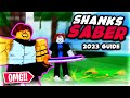 How To Get *SHANKS SABER* in Roblox BLOX FRUITS [2023 FULL GUIDE]