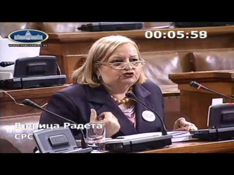 Vjerica Radeta: Odredba o kažnjavanju za negaciju genocida mora pasti pred Ustavnim sudom!