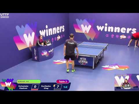 WINners CUP table 2  04.11 Kolomiets Vladimir - Kurilenko Oleg  15:45