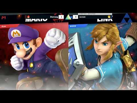 Ascension VI SSBU Top 64 Losers Top 12 - Duwang (Mario) vs Arrow (Link)
