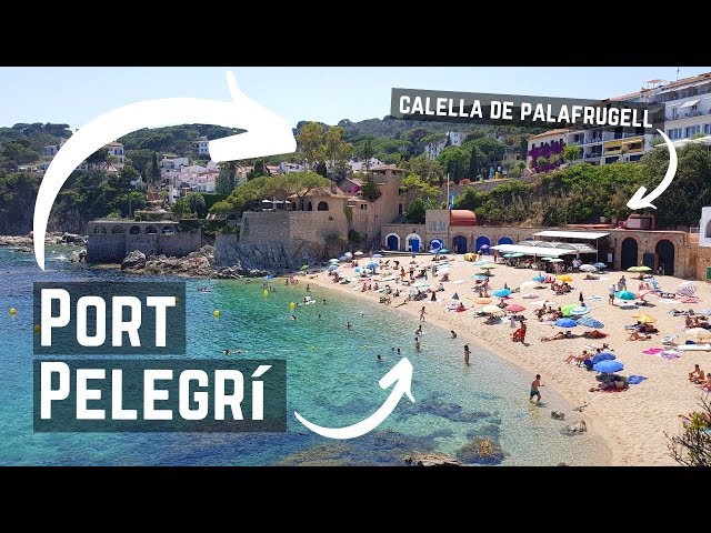 Platja Port Pelegri, Calella de Palafrugell, Costa Brava, España