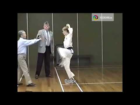 General Choi Explains the 6 W-Shape Blocks in Toi-Gye