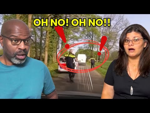 Americans React to an Edge-of-Your-Seat Police Chase!