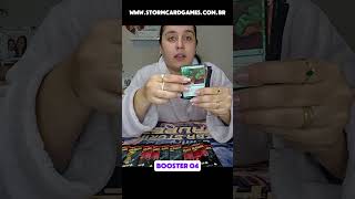 A sorte começou a aparecer! 😱 Veio carta BOA nos boosters! 💥#shorts  #unboxing