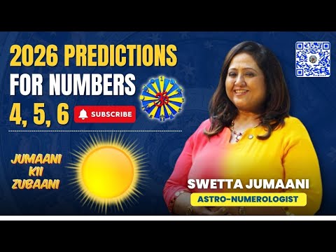 The Year of POWER, PURPOSE & PRESENCE... Here's how the year 2026, looks for No's 4,5,6! 