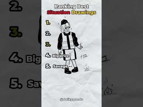 Ranking Situation Drawings That Made Me Laugh #funny