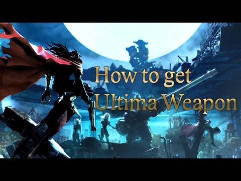 Final Fantasy 7 Dirge Of Cerberus : How to get Ultima Weapon ( Best Gun )