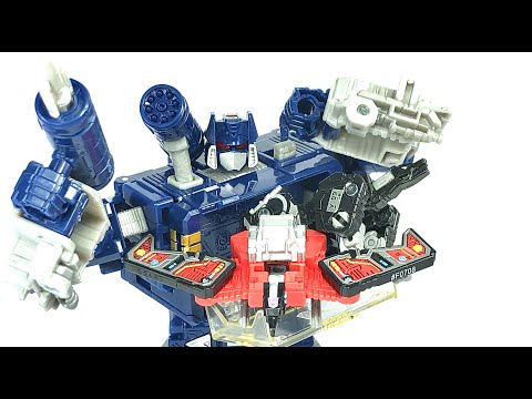 Transformers Netflix Earthrise Soundwave Chefatron Review