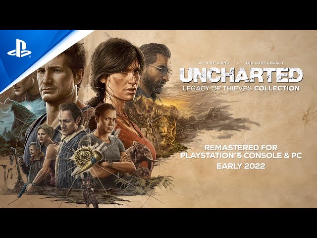 Uncharted Legacy of Thieves PC release date listed on Epic Games Store