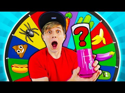 Crazy Milkshake Challenge with Mystery Roulette ☆ Disgusting ☆