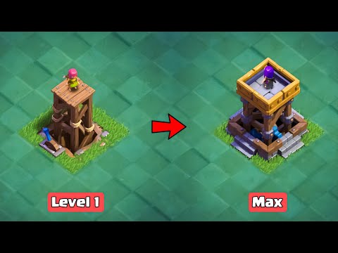 All Builder Base Defense Level 1 to Max - Clash of Clans