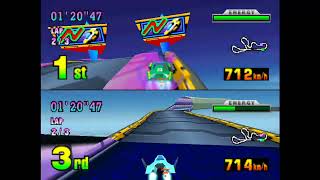 【F-ZERO X】Multiplayer Mode 2 Players Race Part 2 Joker Cup