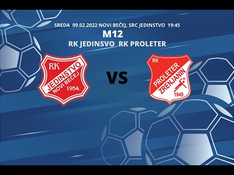 Stream uživo PIONIRI M12 RK"JEDINSTVO"Novi Bečej - RK"PROLETER " Zrenjanin  Sreda 09.02.2022  19:45h