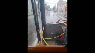 道北バス　旭川駅→末広6条11丁目　前面展望