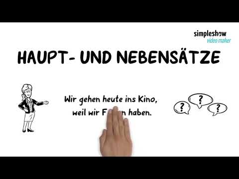 Erklärvideo: Haupt- und Nebensätze