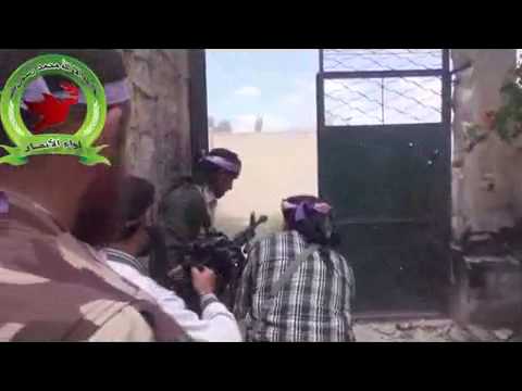 اقتحام  لواء الأنصار لمبنى الأندومي في مدينة حلب