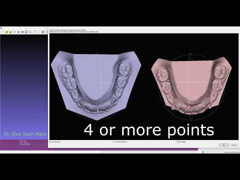 Meshlab ,superimposing STL files