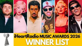 iHeartRadio Music Awards 2026 | Complete Winners List