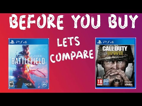 Game review | Battlefield 5 vs Call of duty WW2 | Before you buy | Riffster gaming (Hindi)