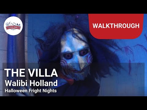The Villa (Walkthrough) - Walibi Holland Halloween Fright Nights