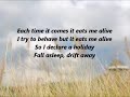 Radiohead - Sulk (Lyrics)
