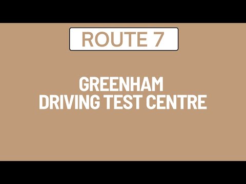Greenham Driving Test Route 7