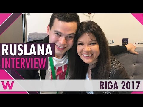 Ruslana (Eurovision 2004 Winner) Interview | Eurovision Pre-Party Riga 2017