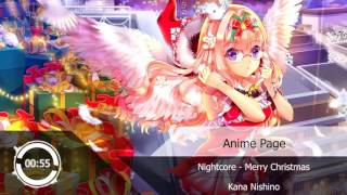 Nightcore - Merry Christmas『Kana Nishino 』