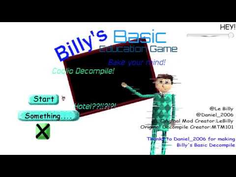 Billy's Basics Educational Game 1.20.1 Release Mod
