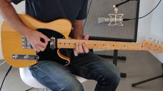 Video thumbnail for Fender Hot Rod 52 Telecaster by Chance