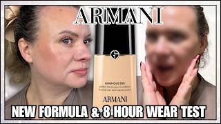 NEW Armani Luminous Silk Foundation Review + 8 Hour Wear Test | Combination Skin | Clare Walch