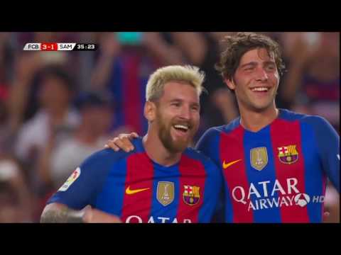 Lionel Messi vs Sampdoria (Joan Gamper Trophy) 16-17 HD 720p By IramMessiTV