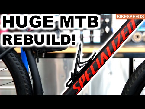 Specialized Epic Rebuild! Mountain Bike Service Restoration!