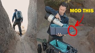 How I TRAVEL & Hike (COMFORTABLY) With A Big Prime Lens: Wildlife Photography
