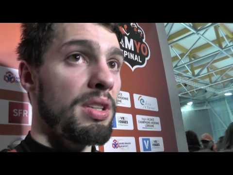 HOCKEY : GAMYO EPINAL 3-4 LYON (Pierre-Charles Hordelalay) SAISON 2016-2017