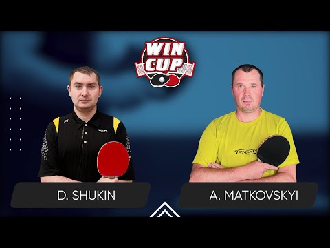 16:30 Dmytro Shukin - Andrii Matkovskyi West 3 WIN CUP 15.11.2023 | TABLE TENNIS WINCUP