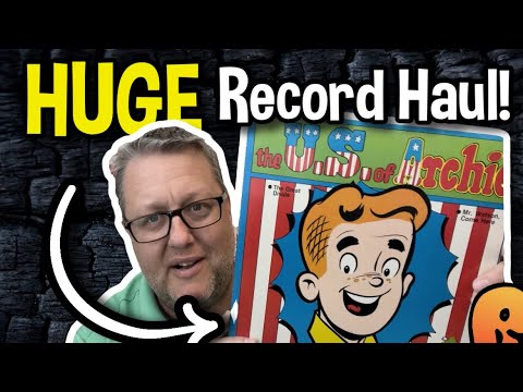 HUGE Record Haul! #vinyl #retro #florida