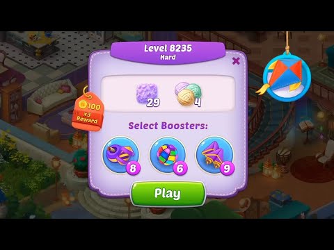 homescapes level 8235 | homescapes hard level