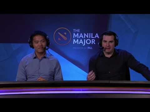 The Manila Major Group Stage - Day 2 - Alliance vs Fnatic Game 3 (Group C Decider)