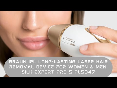 Braun IPL Silk·expert Pro 5 PL5347 Latest Generation IPL for Women and Men, At-Home Hair Removal