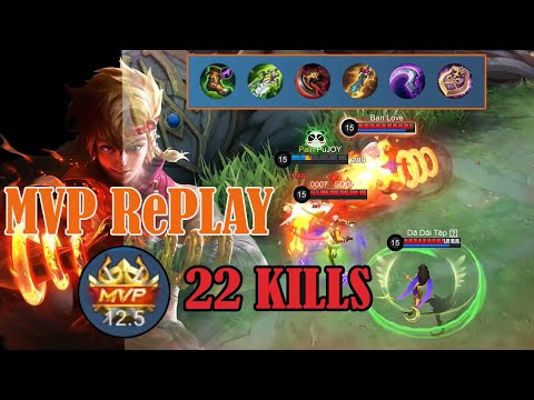 Yin Hero Fighter 22 Kills 32mn | Mobile Legend Bang Bang - MVP RePLAY