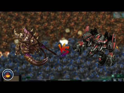 120 THOR vs. 200 Ultralisk StarCraft 2 Unit Tester