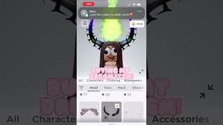 Buying Poisoned Horns!🥺🥰 || #roblox #robloxedit #robloxtrend #freelimiteds