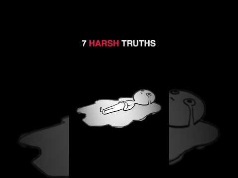 7 Harsh Truths You Must Accept 💔 | Life Lessons #Shorts #harshtruths #lifelessons #truthhurts