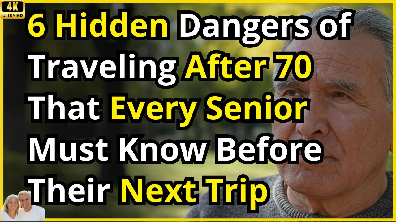 6 Hidden Dangers of Traveling After 70 That Every Senior Must Know Before Their Next Trip