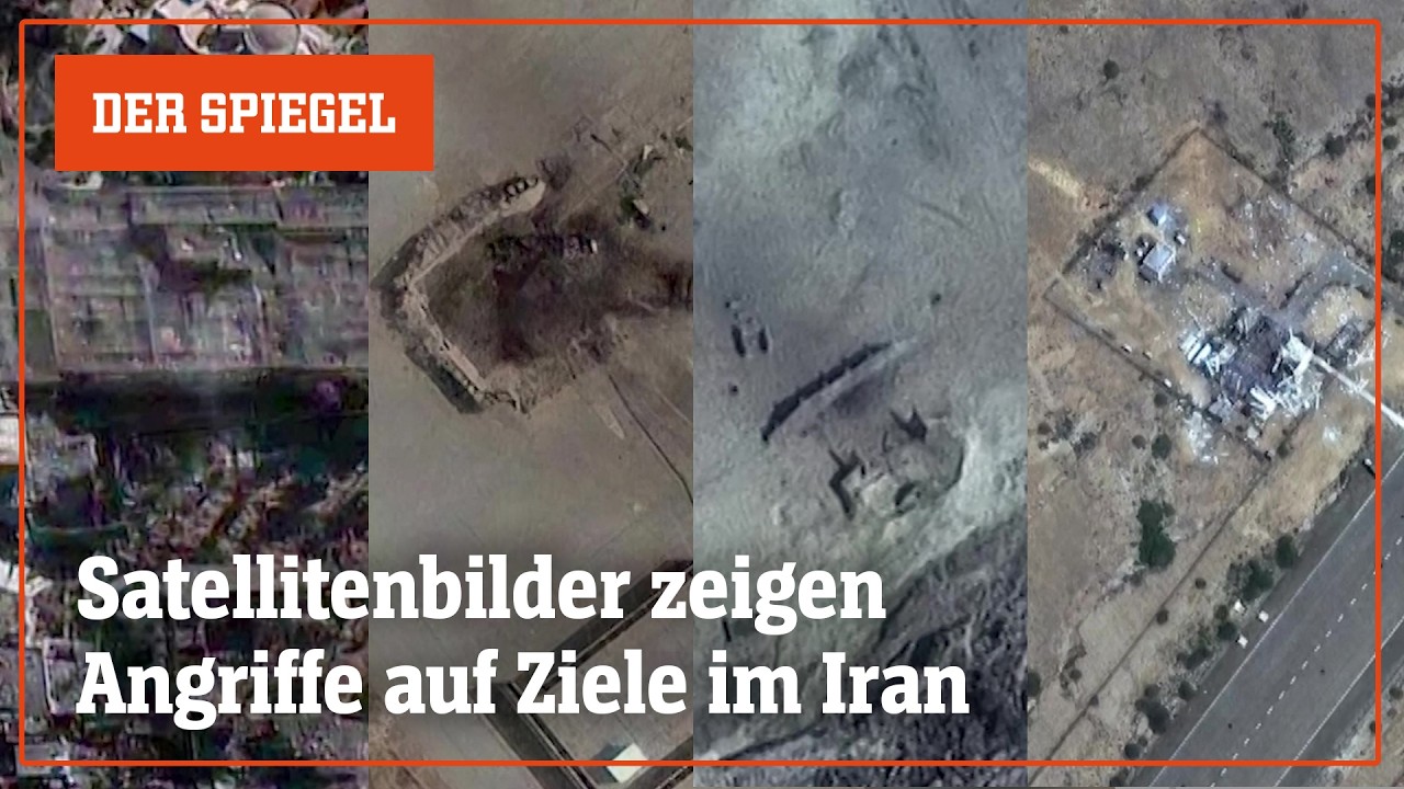 US-Angriff auf Iran: Bilder zeigen die Zerstörung | DER SPIEGEL