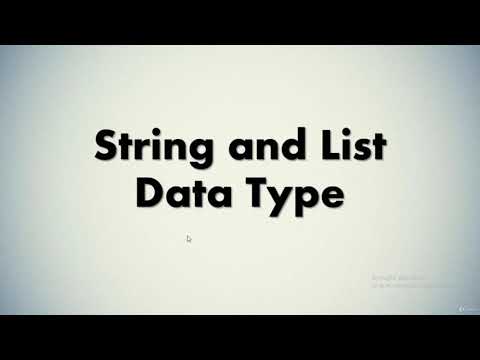 Python Strings And List Data Type Python Tutorials For Data Science Beginners 8