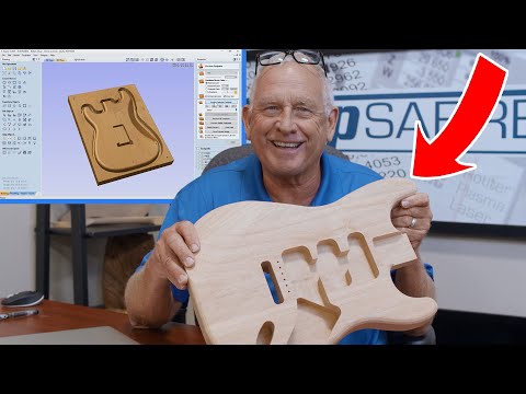 ShopSabre – Guitar Project on IS Series 408 CNC Routervideo thumb