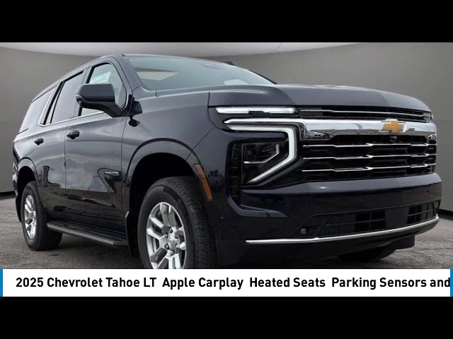 2025 Chevrolet Tahoe LT | Apple Carplay | Heated Seats in Cars & Trucks in Saskatoon