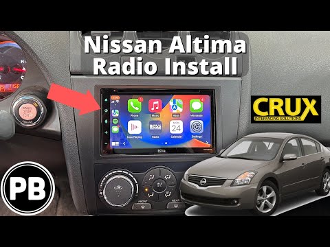 2007 - 2013 Nissan Altima Radio Install